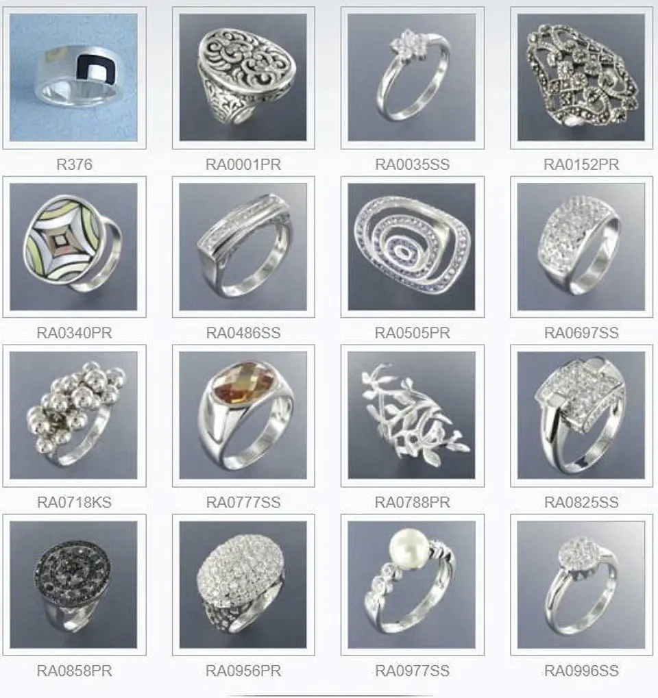 Colección de joyas en plata 3