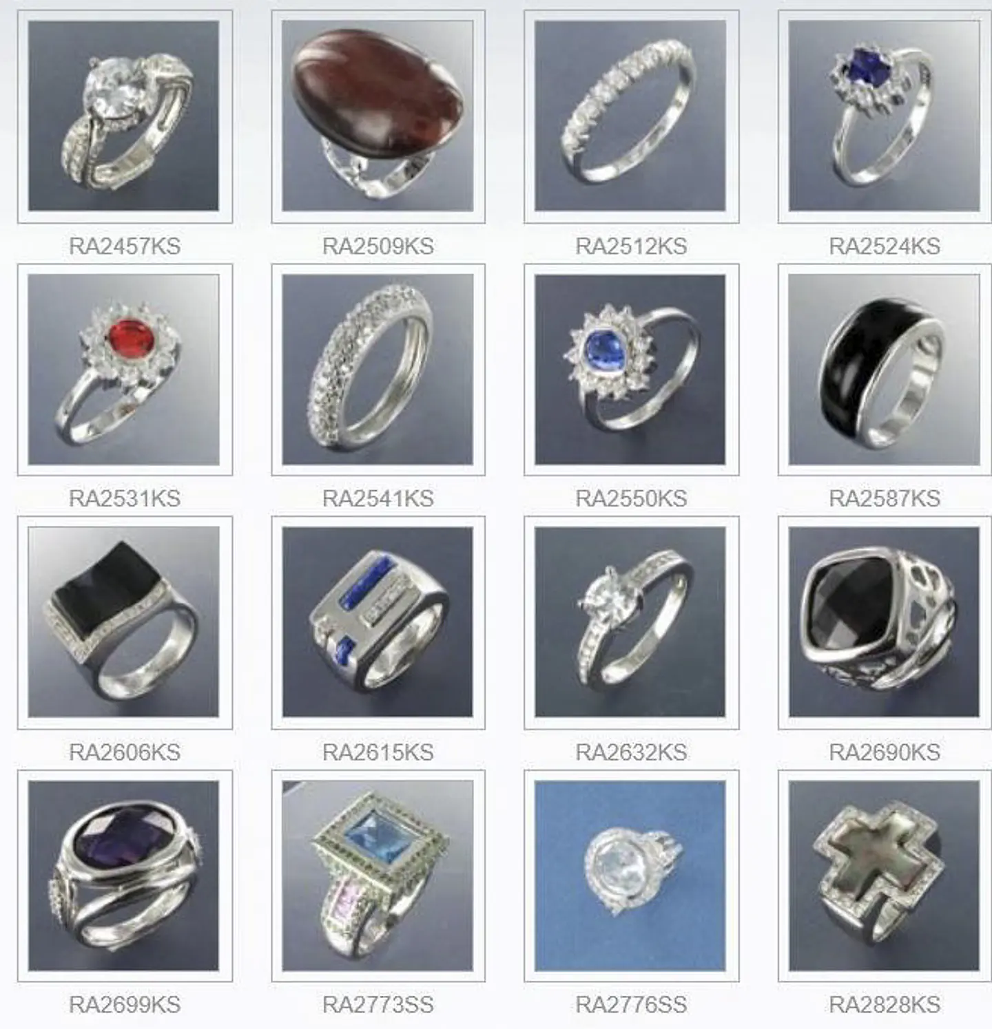 Colección de joyas en plata 7