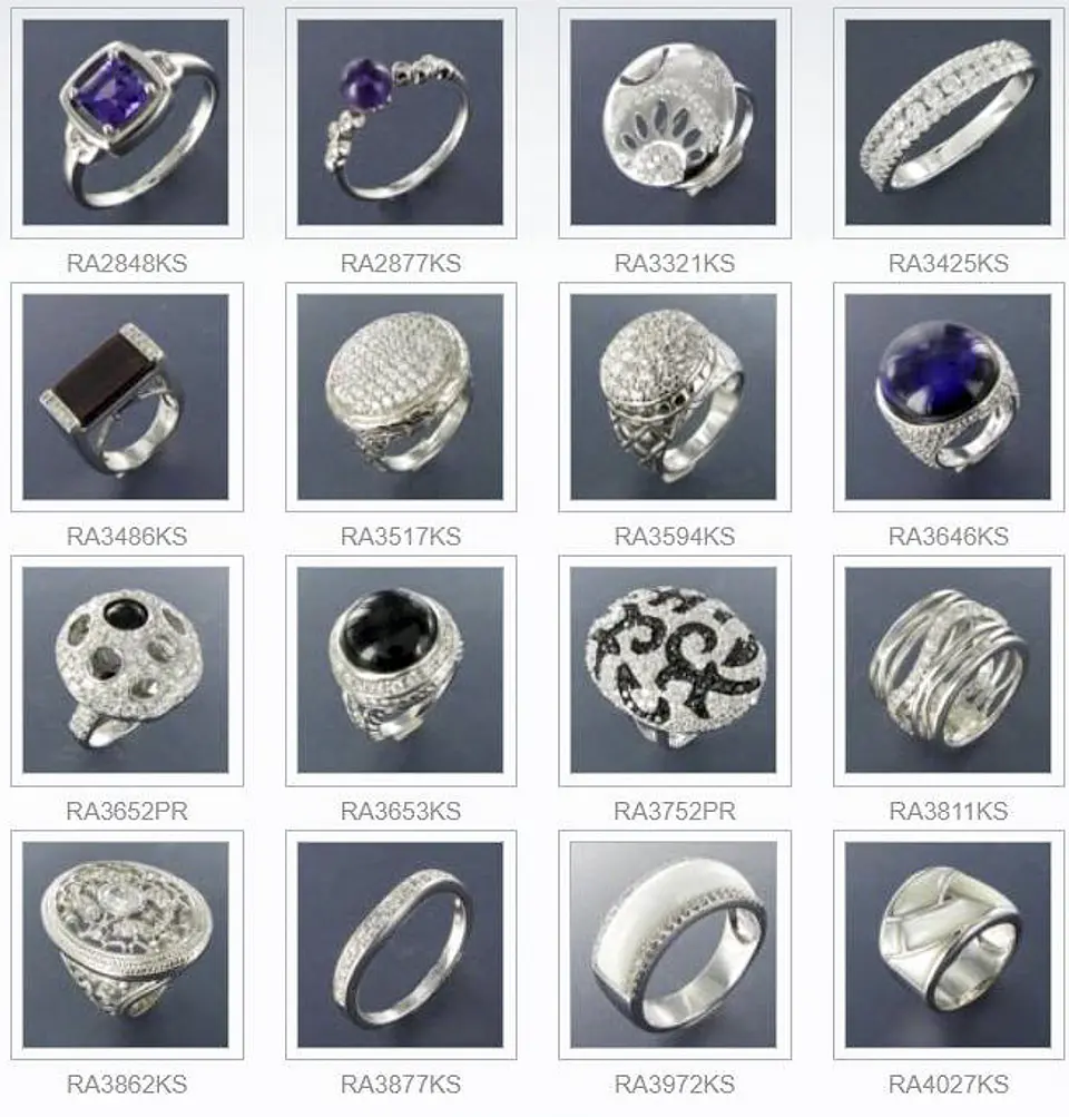 Colección de joyas en plata 8