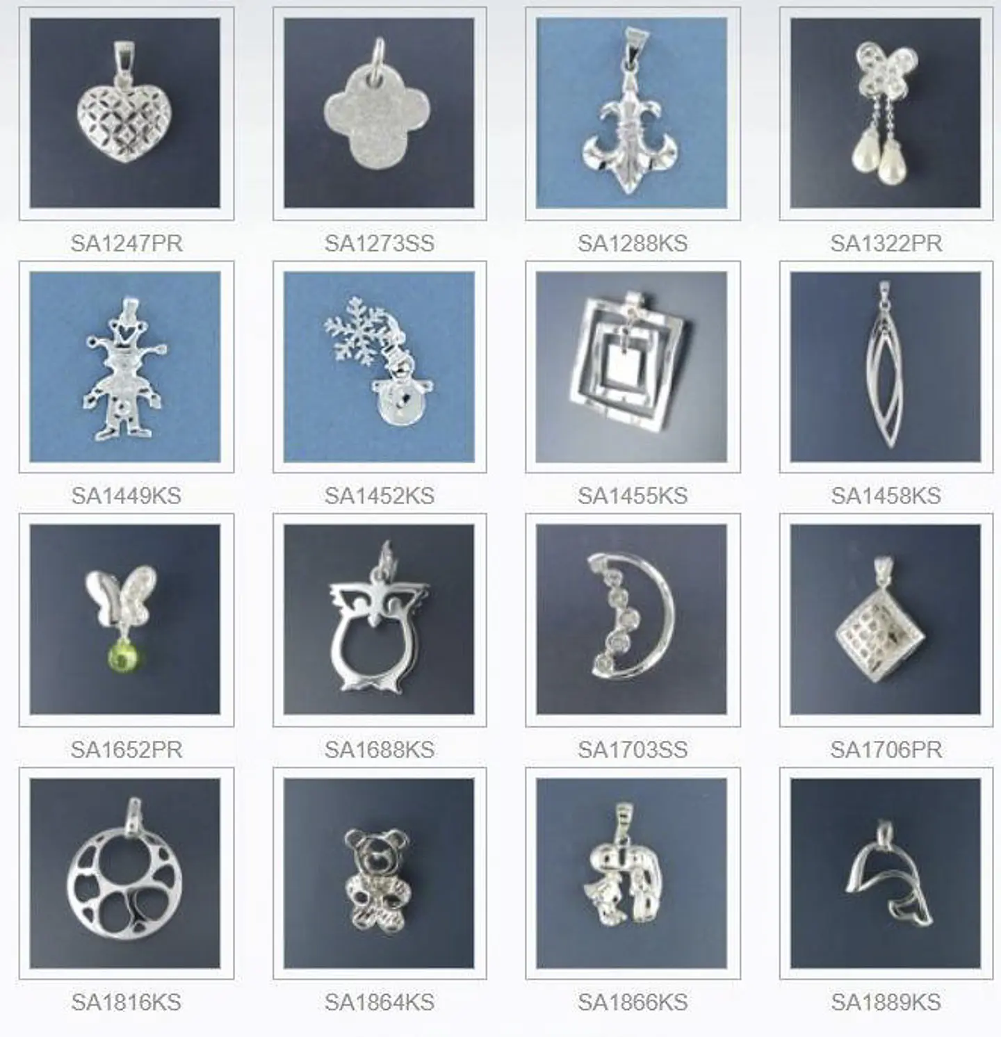 Colección de joyas en plata 16