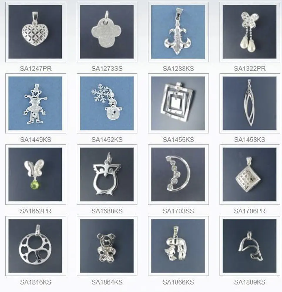 Colección de joyas en plata 16