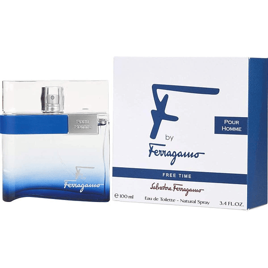 F By Free Time Salvatore Ferragamo 100Ml Hombre  Edt