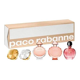 Miniaturas Paco Rabanne 5Pcs Mujer  Edp Estuche