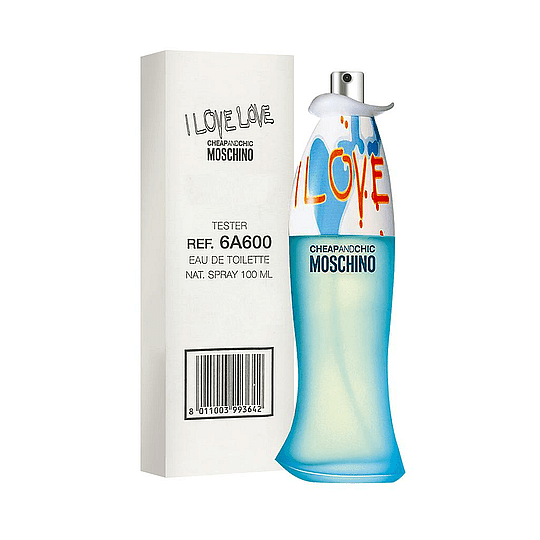 I Love Love Moschino Tester 100Ml Mujer  Edt