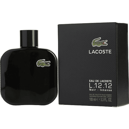 L.12.12 Noir Intense Lacoste 100Ml Hombre  Edt