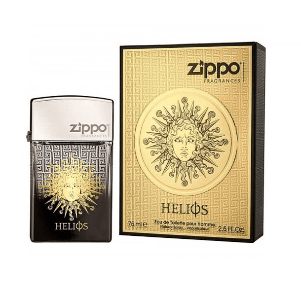 Helios Zippo 75Ml Hombre  Agua De Tocador