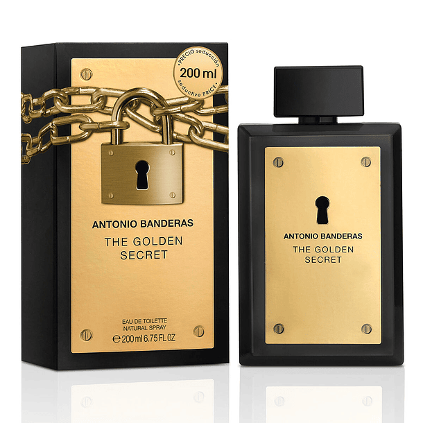 Golden Secret Antonio Banderas 200Ml Hombre  Edt 