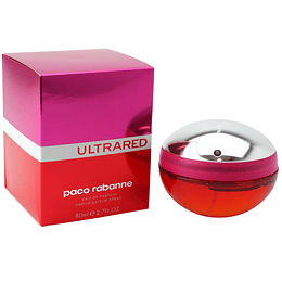Ultra Red Paco Rabanne 80Ml Mujer  Edp Base
