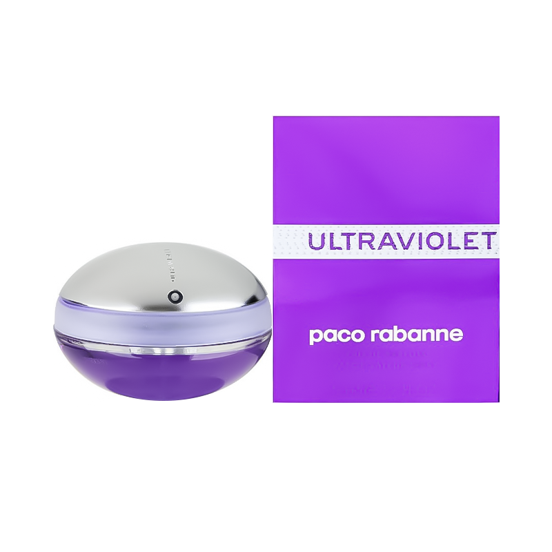 Parfum Paco Rabanne Ultraviolet Pour Femme - Eau De Parfum 80 Ml - Vaporisateur Neuf Sous Blister