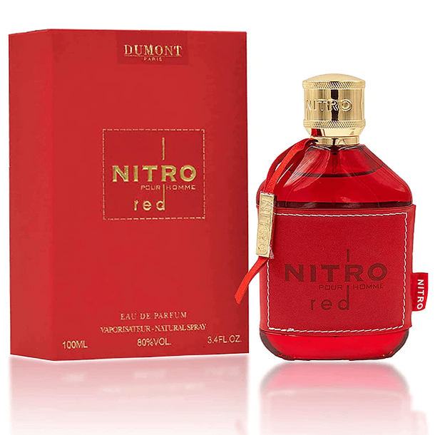 Nitro Red Dumont 100Ml Hombre Edp