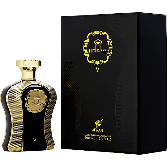 Highness V Black Afnan 100Ml Mujer  Perfume