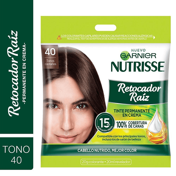 Coloracion Nutrisse Retoca Raiz  40