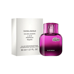 L.12.12 Pour Elle Magnetic Lacoste Tester 80Ml Mujer  Edp Base