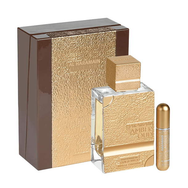 Amber Oud Gold 999.9 Dubai Edition Al Haramain 75Ml Unisex Edp