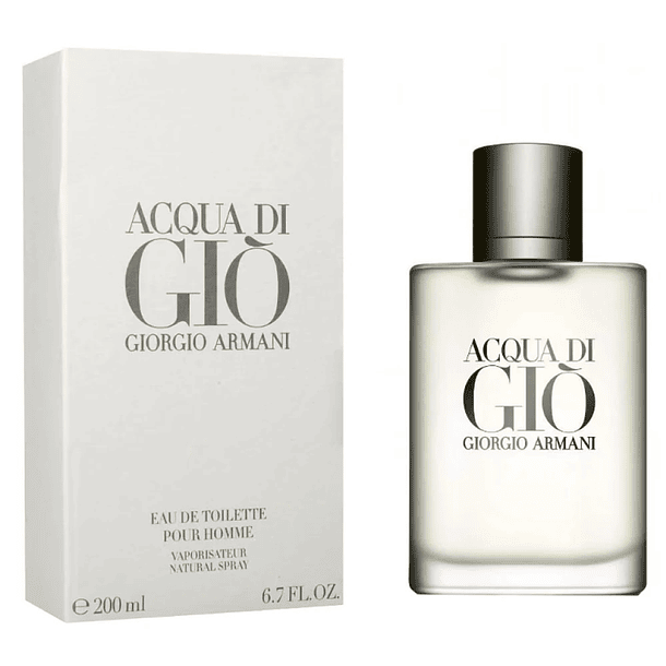 Acqua Di Gio Giorgio Armani 200Ml Hombre  Edt