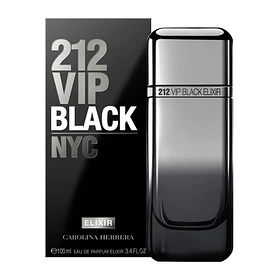 212 Vip Black Elixir Carolina Herrera 100Ml Hombre Edp