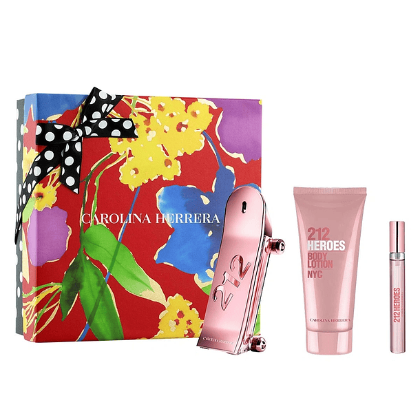 212 Heroes Carolina Herrera Estuche 80Ml Mujer Edp