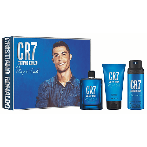 Cr7 Play It Cool Cristiano Ronaldo Estuche 100Ml Hombre Edt