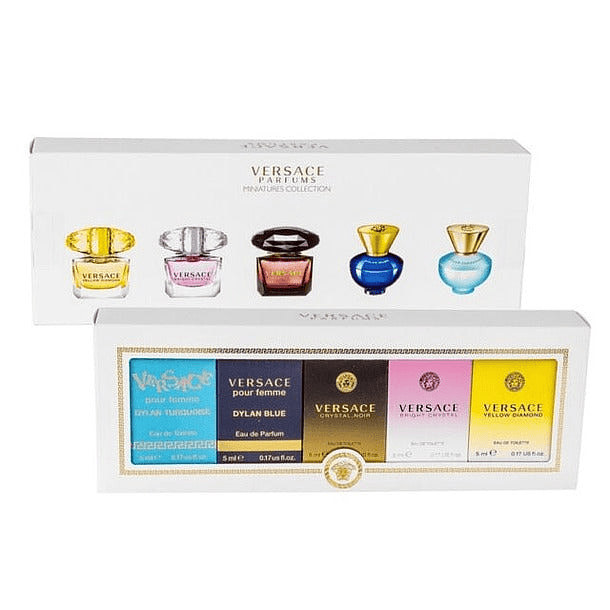 Versace Mini Versace Miniatura Estuche 5Ml X 5 Mujer Edp