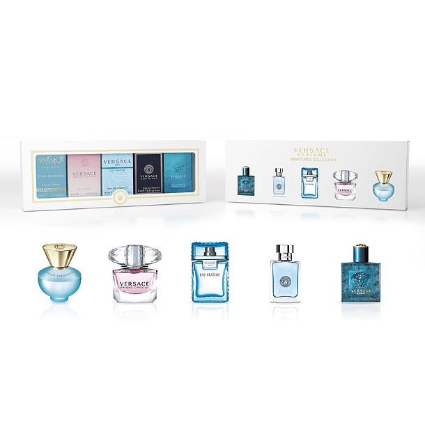 Versace Mini Versace Miniatura Estuche 5Ml X 5 Mujer Edp