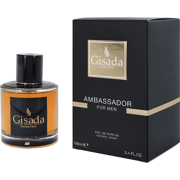 Ambassador Black Gisada Switzerland 100Ml Hombre Edp