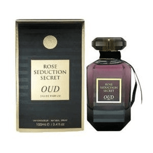 Rose Seduction Secret Oud Fragrance World 100Ml Mujer Edp