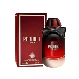 Prohibit Rouge Fragrance World 100Ml Unisex Edp