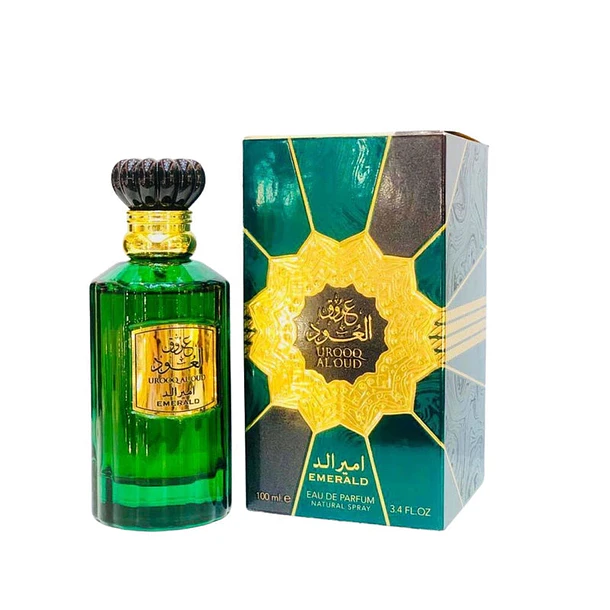 Urooq Al Oud Emerald Lattafa 100Ml Unisex Edp