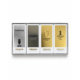 Paco Rabanne Miniaturas Estuche 4Pcs 5Ml C/U Hombre  Edt
