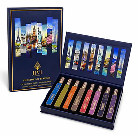 City Collection Jivi Parfums Mini Set 8X10Ml Unisex Edp