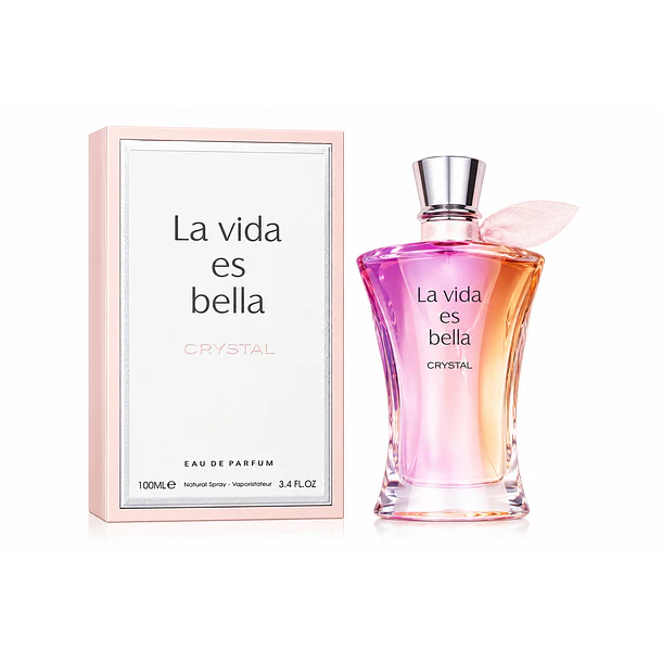 La Vida Es Bella Crystal Fragrance World 100Ml Mujer Edp