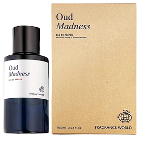 Oud Madness Fragrance World 60Ml Unisex Edp