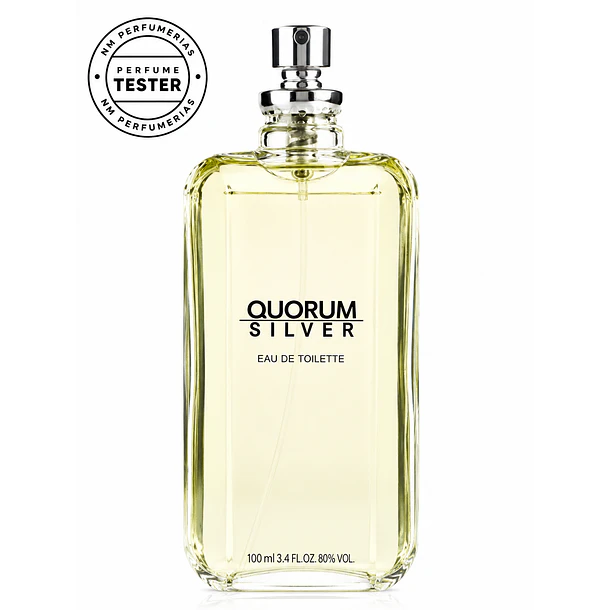 Quorum Silver Antonio Puig Tester 100Ml Hombre Edt