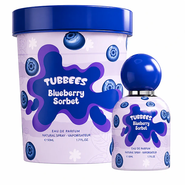 Blueberry Sorbet Tubbees In A Tub 50Ml Unisex Edp