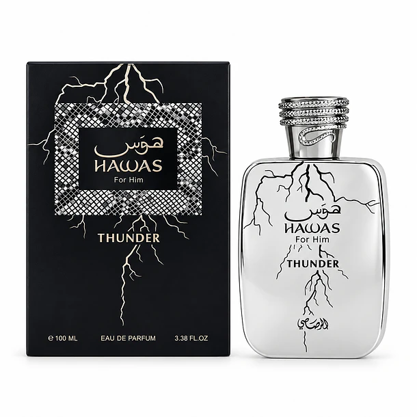 Hawas Thunder Rasasi 100Ml Hombre Edp