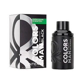 Colors Black Intense Benetton 100Ml Hombre Edp 