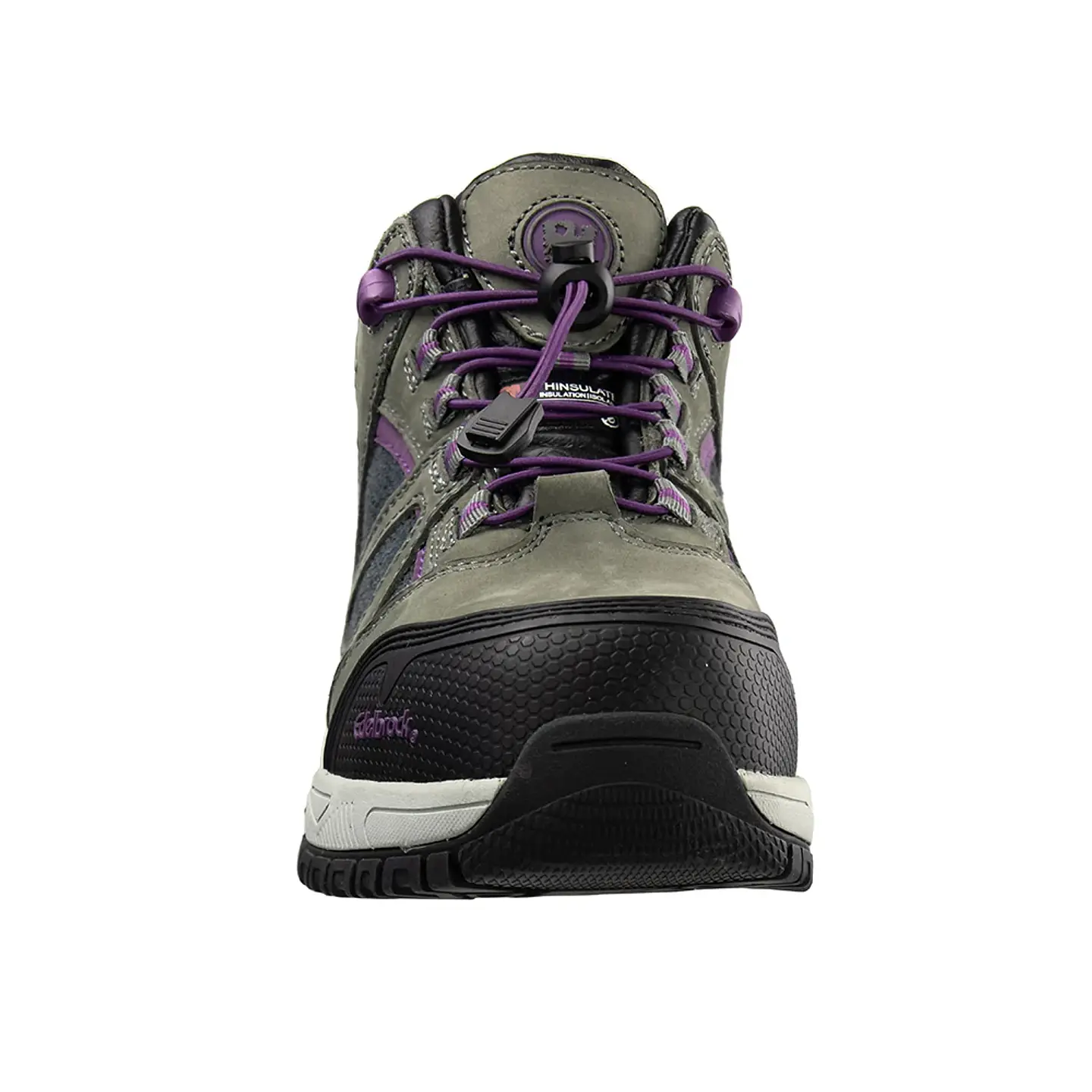 Botín de Seguridad Mujer Edelbrock EDBK177 Gris/Morado 4