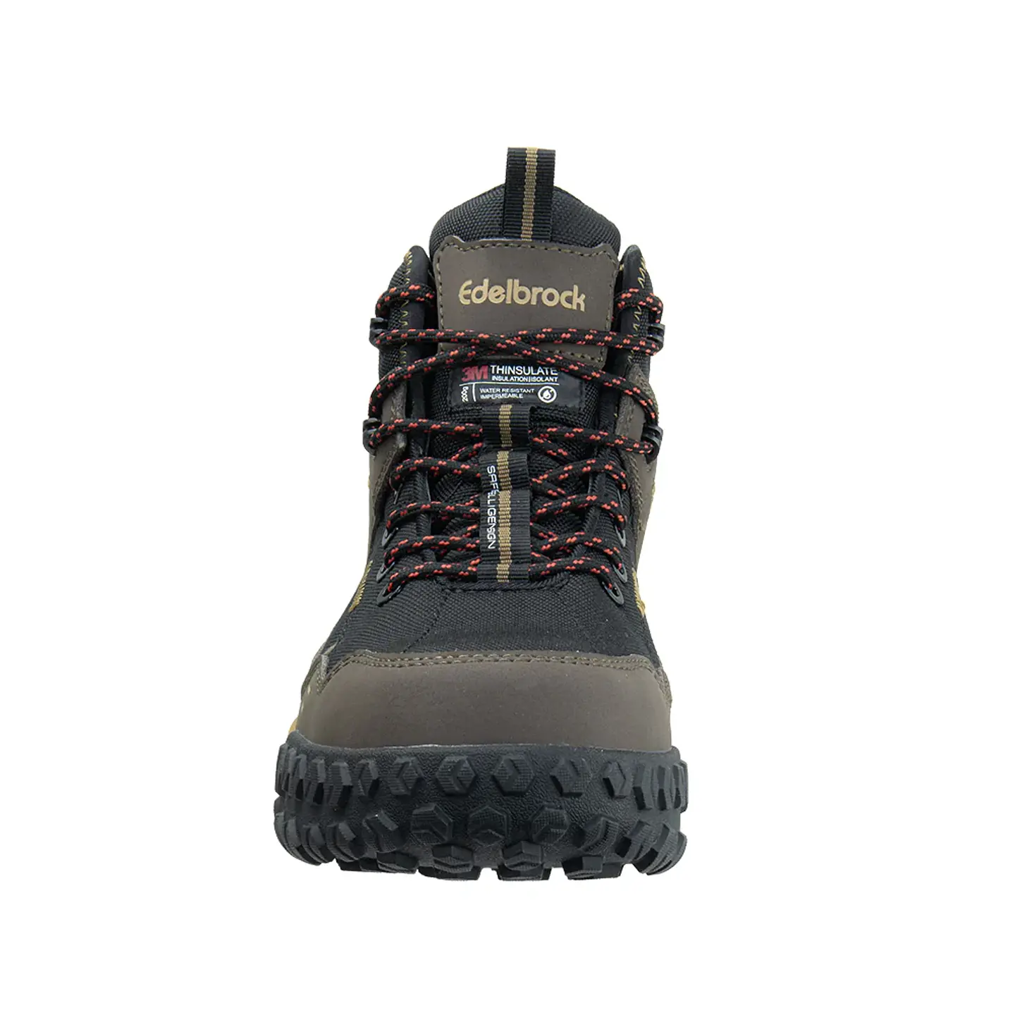 Botín de Seguridad Edelbrock Banndit 5 MID Café/Negro 2