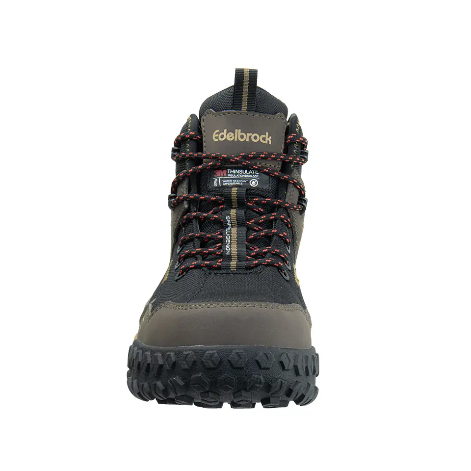 Botín de Seguridad Edelbrock Banndit 5 MID Café/Negro 2