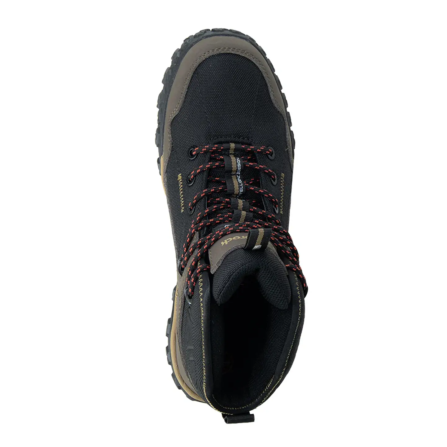 Botín de Seguridad Edelbrock Banndit 5 MID Café/Negro 5