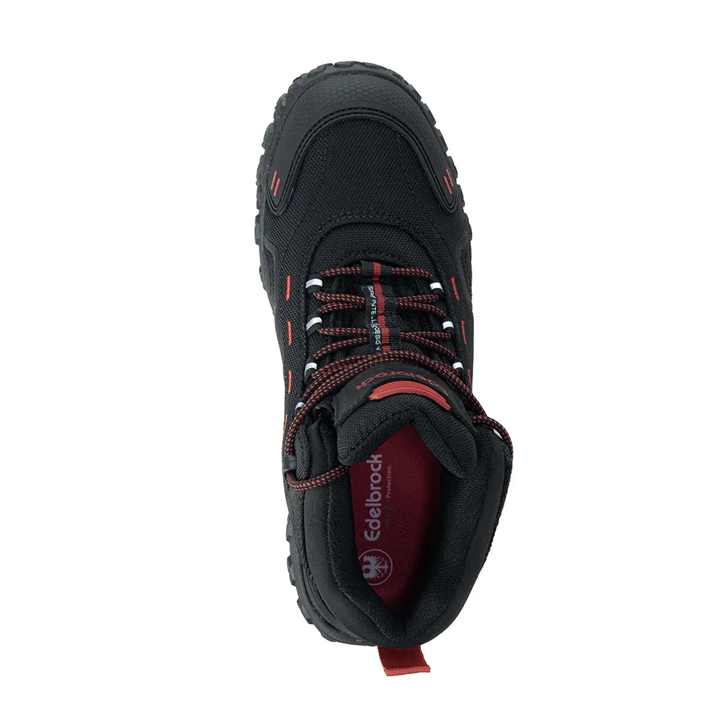 Botín de Seguridad Edelbrock Banndit 6 MID Rojo 2