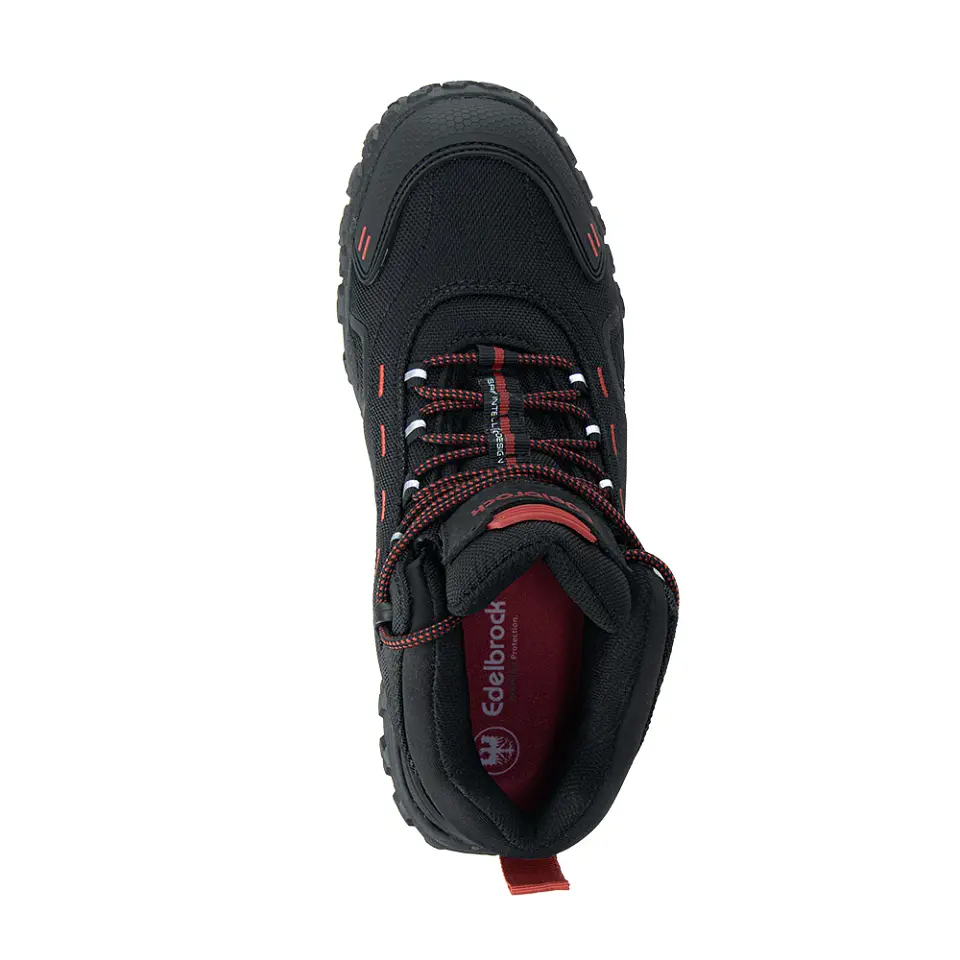 Botín de Seguridad Edelbrock Banndit 6 MID Rojo 2