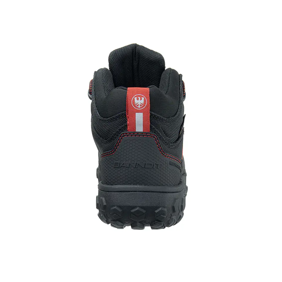 Botín de Seguridad Edelbrock Banndit 6 MID Rojo 3