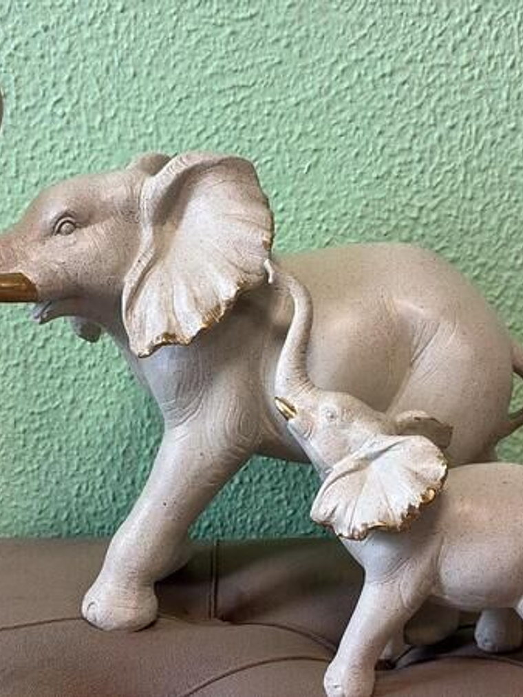 Elefantes Brancos 30Cm 1