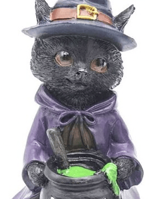 Gato Resina 9x7,5x13,8cm