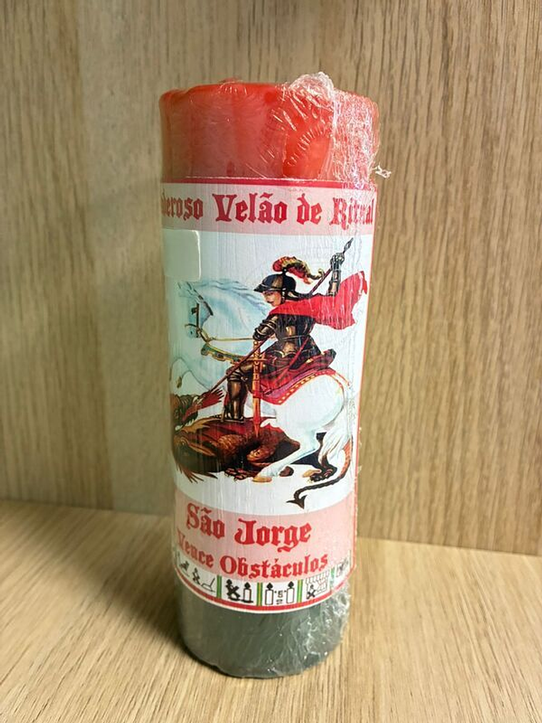 Velão de Ritual São Jorge Vence Obstáculos 17,50 Cm 1
