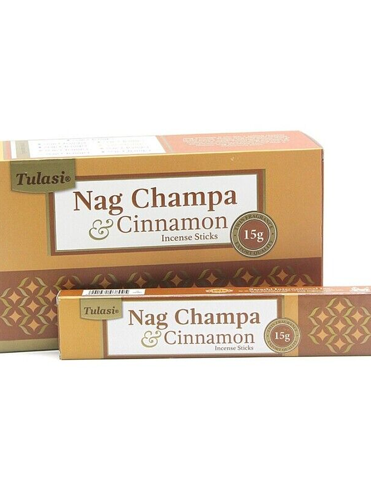 Inc.Tulasi Nag Champa Canela 15gr 1