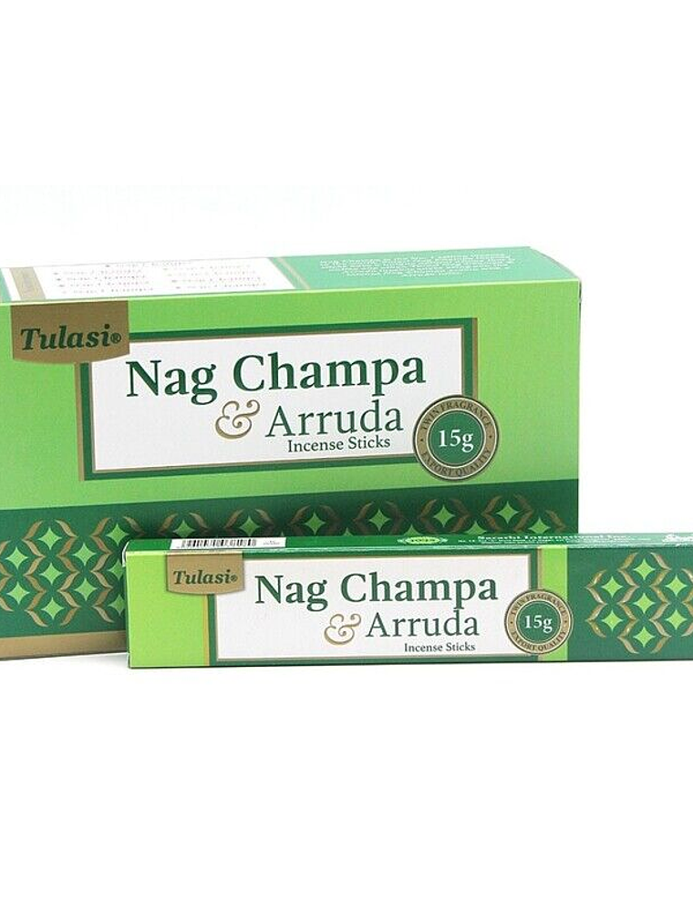 Inc.Tulasi Nag Champa Arruda 15gr 1
