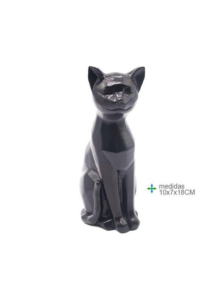 Gato Resina 10x7x18cm 1