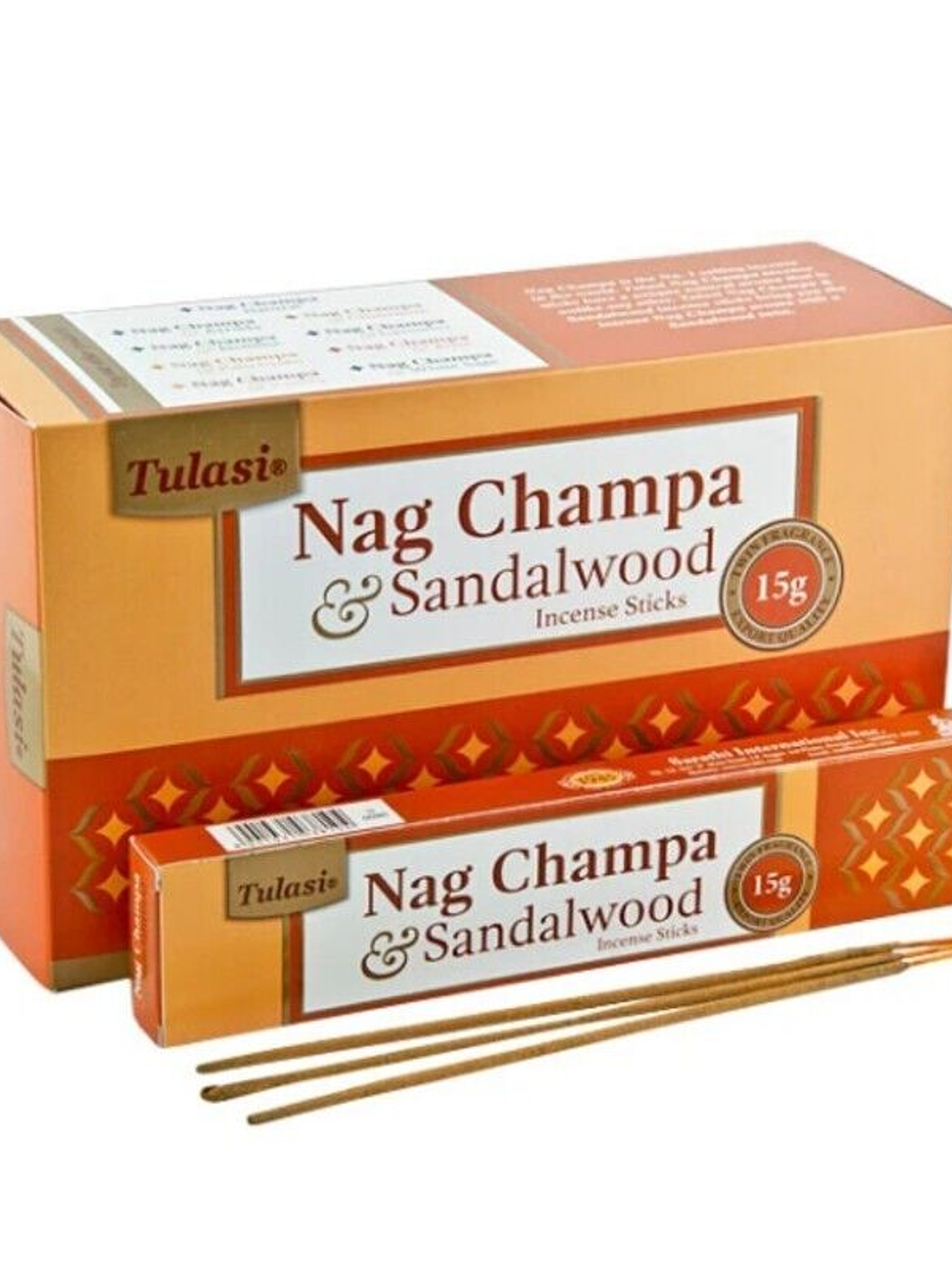 Inc. Tulasi NagChampa Sandalwood 15gr 1